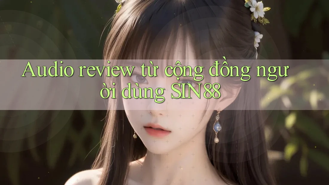 Audio review từ cộng đồng người dùng SIN88 Audio review từ cộng đồng người dùng SIN88