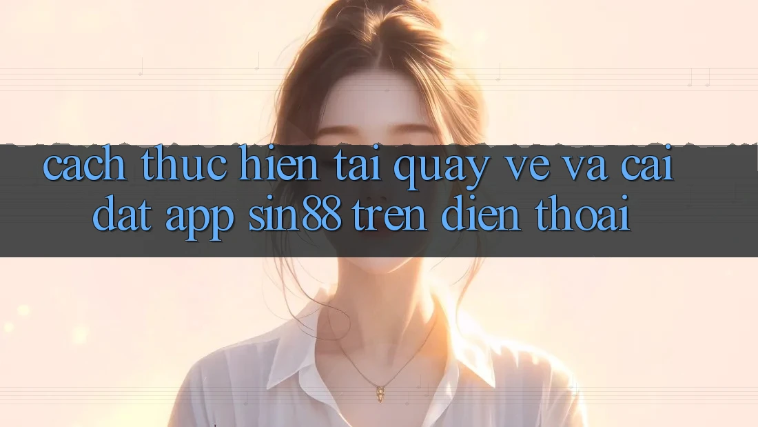 Cách thực hiện Tải quay về và Cài Đặt App Sin88 Trên Điện Thoại Cách thực hiện Tải quay về và Cài Đặt App Sin88 Trên Điện Thoại