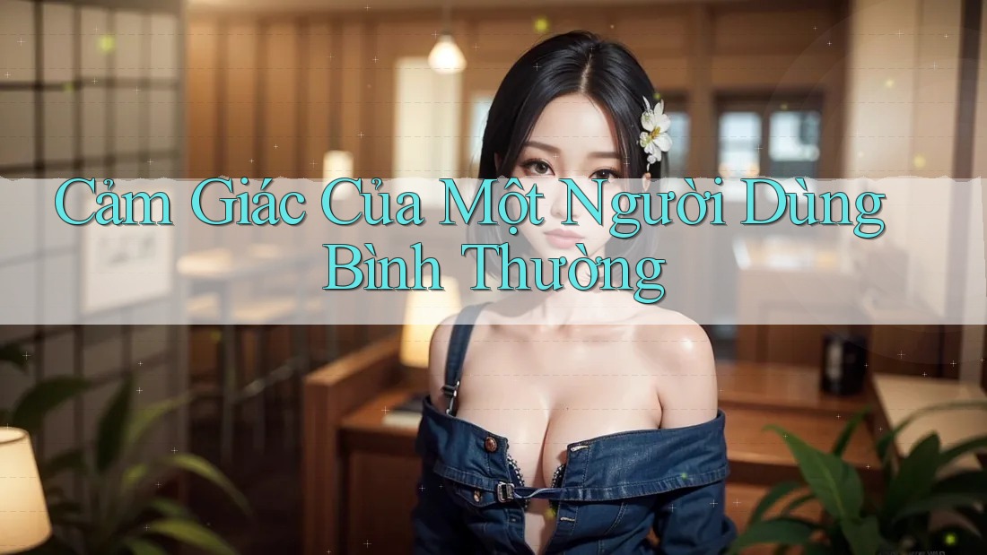 Cảm giác của một người dùng bình thường Cảm giác của một người dùng bình thường