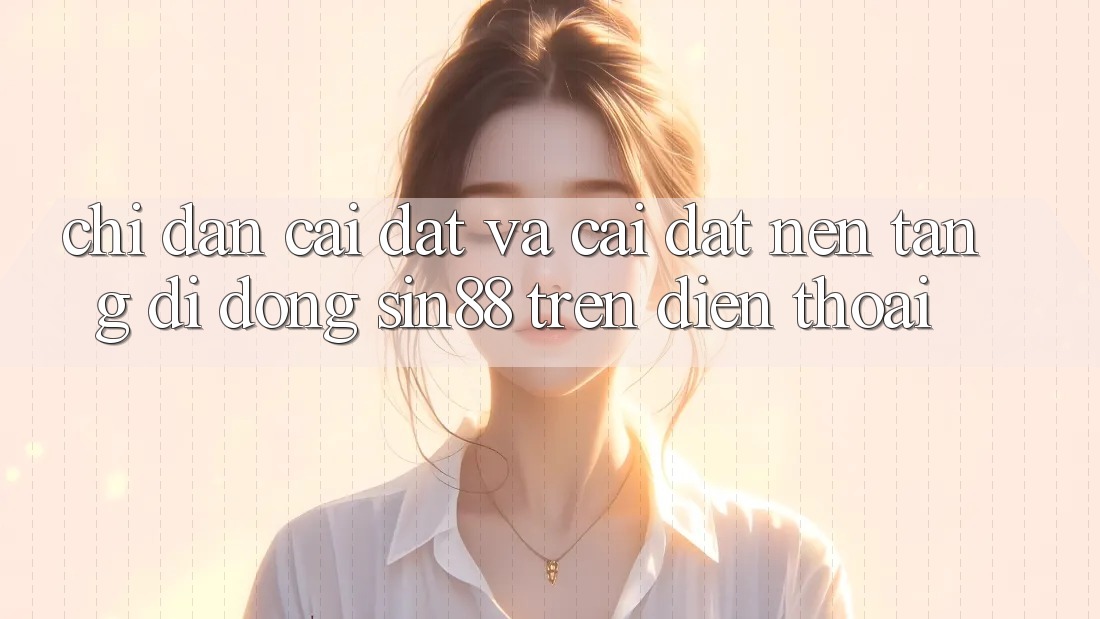 Chỉ dẫn Cài đặt và Cài Đặt Nền tảng di động Sin88 Trên Điện Thoại Chỉ dẫn Cài đặt và Cài Đặt Nền tảng di động Sin88 Trên Điện Thoại