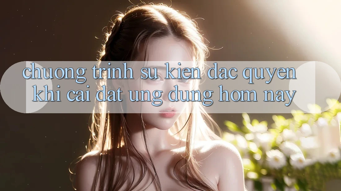 Chương Trình Sự kiện Đặc Quyền Khi Cài đặt Ứng dụng Hôm Nay Chương Trình Sự kiện Đặc Quyền Khi Cài đặt Ứng dụng Hôm Nay