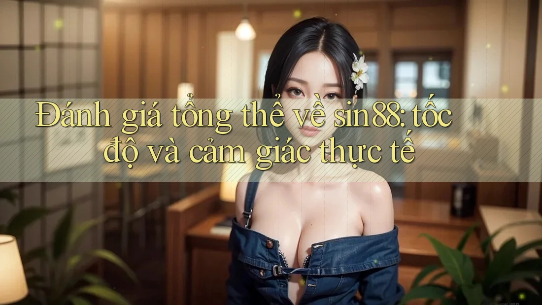 Đánh giá tổng thể về sin88: tốc độ và cảm giác thực tế Đánh giá tổng thể về sin88: tốc độ và cảm giác thực tế