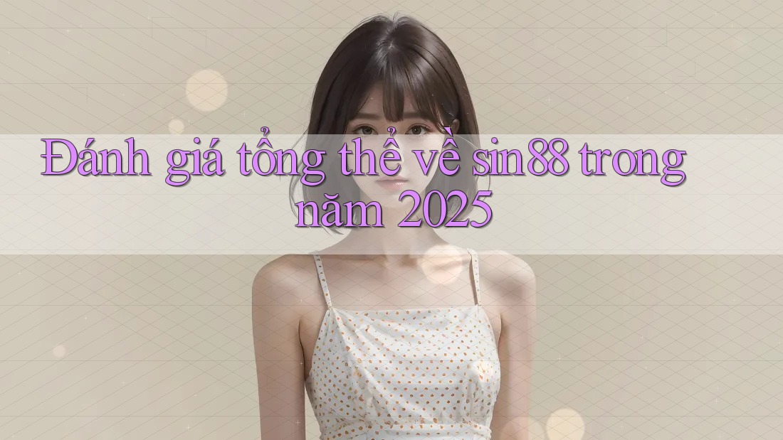 Đánh giá tổng thể về sin88 trong năm 2025 Đánh giá tổng thể về sin88 trong năm 2025