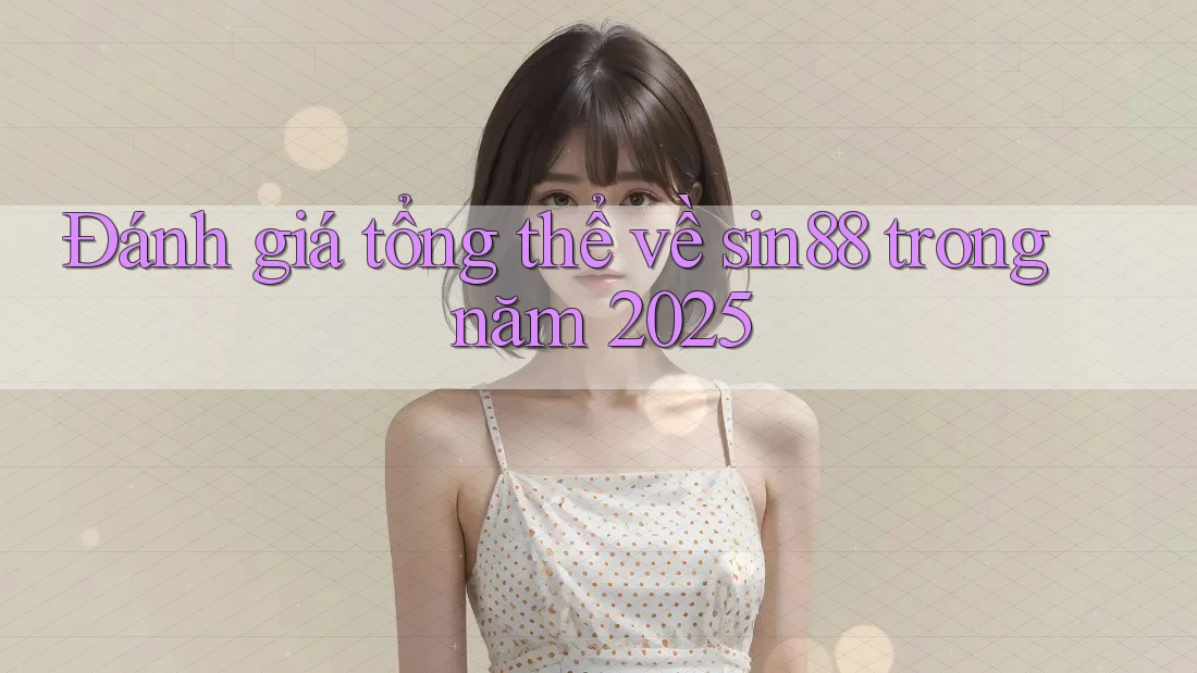 Đánh giá tổng thể về sin88 trong năm 2025 Đánh giá tổng thể về sin88 trong năm 2025
