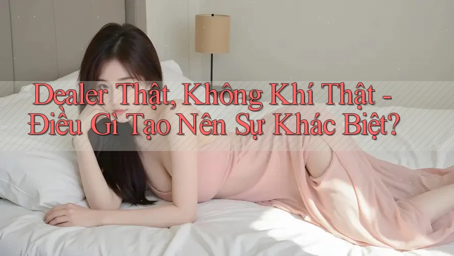 Dealer Thật, Không Khí Thật - Điều Gì Tạo Nên Sự Khác Biệt? Dealer Thật, Không Khí Thật - Điều Gì Tạo Nên Sự Khác Biệt?