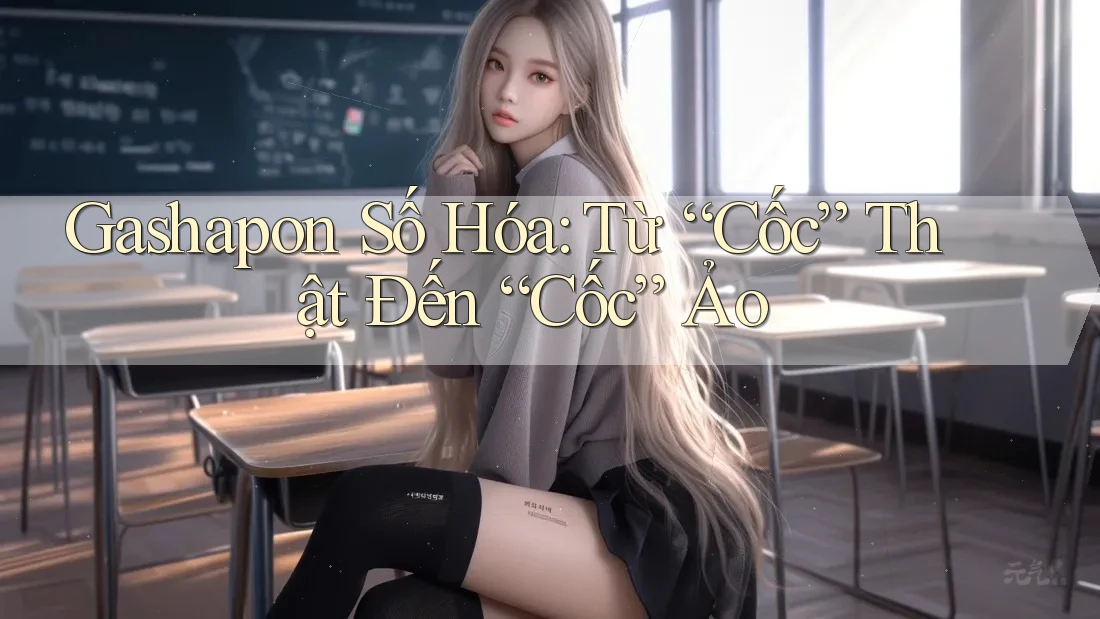 Gashapon Số Hóa: Từ “Cốc” Thật Đến “Cốc” Ảo Gashapon Số Hóa: Từ “Cốc” Thật Đến “Cốc” Ảo