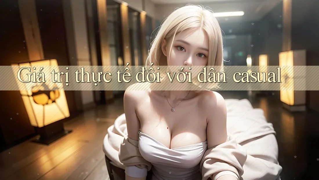 Giá trị thực tế đối với dân casual