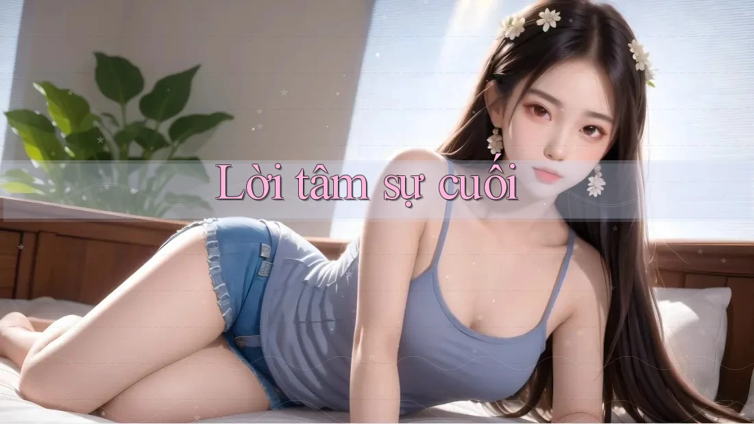 Lời tâm sự cuối Lời tâm sự cuối