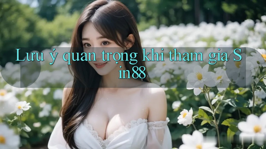 Lưu ý quan trọng khi tham gia Sin88 Lưu ý quan trọng khi tham gia Sin88