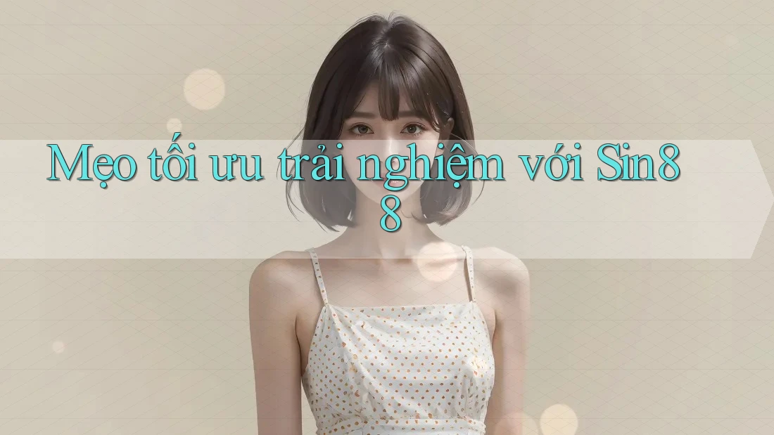 Mẹo tối ưu trải nghiệm với sin88 Mẹo tối ưu trải nghiệm với sin88