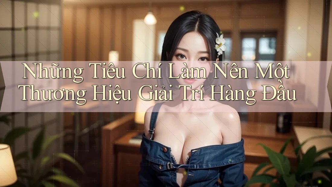 Những Tiêu Chí Làm Nên Một Thương Hiệu Giải Trí Hàng Đầu Những Tiêu Chí Làm Nên Một Thương Hiệu Giải Trí Hàng Đầu