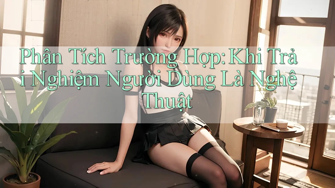 Phân Tích Trường Hợp: Khi Trải Nghiệm Người Dùng Là Nghệ Thuật