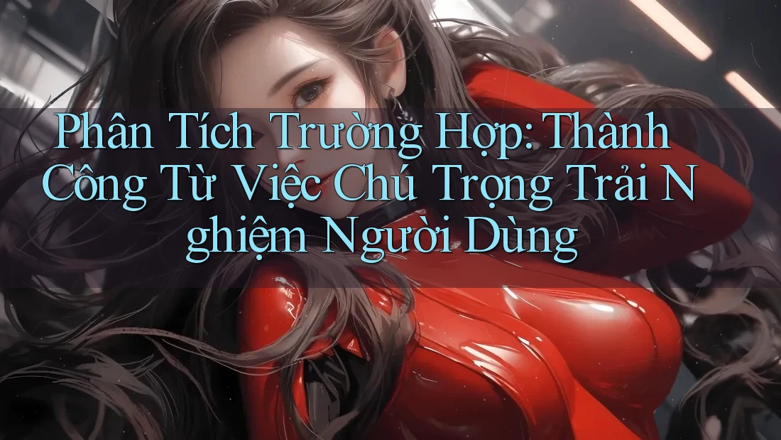 Phân Tích Trường Hợp: Thành Công Từ Việc Chú Trọng Trải Nghiệm Người Dùng Phân Tích Trường Hợp: Thành Công Từ Việc Chú Trọng Trải Nghiệm Người Dùng