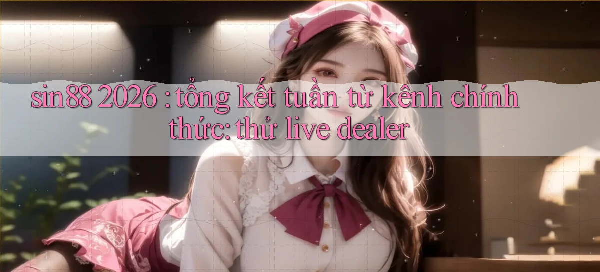 sin88 2026 tổng kết tuần từ kênh chính thức thử live dealer