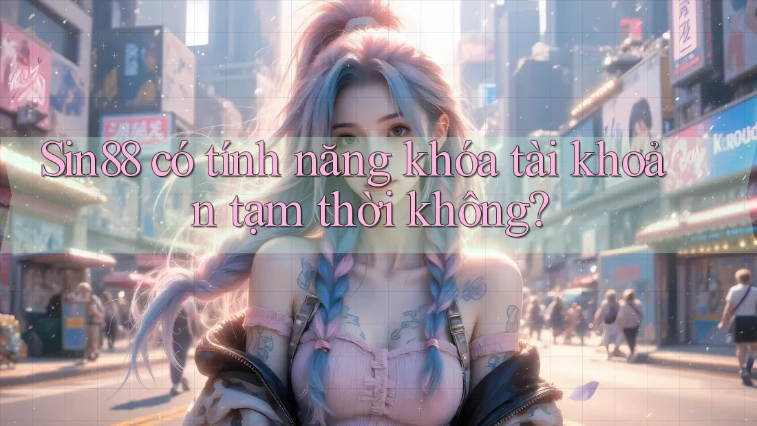 Sin88 có tính năng khóa tài khoản tạm thời không? Sin88 có tính năng khóa tài khoản tạm thời không?
