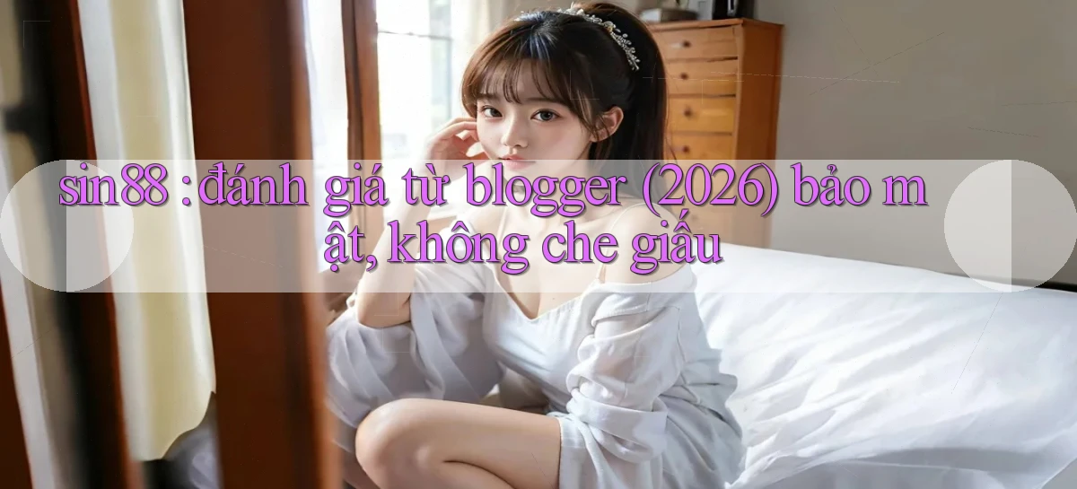sin88 đánh giá từ blogger (2026) bảo mật, không che giấu