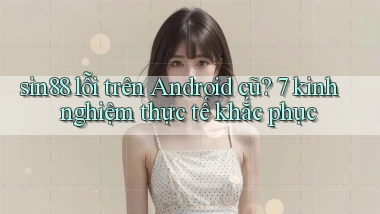sin88 lỗi trên Android cũ 7 kinh nghiệm thực tế khắc phục