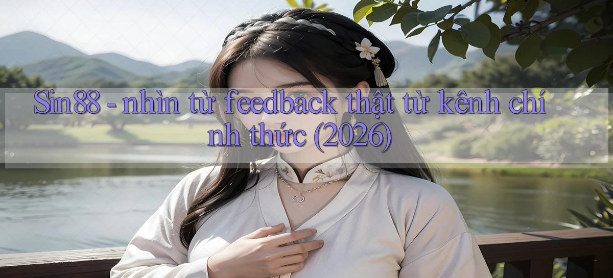 Sin88   nhìn từ feedback thật từ kênh chính thức (2026)