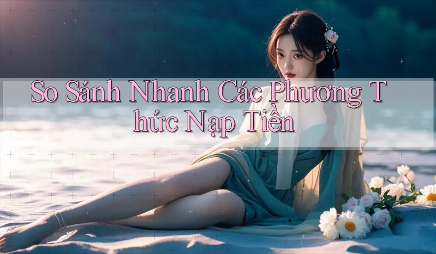 So sánh nhanh các phương thức nạp tiền So sánh nhanh các phương thức nạp tiền
