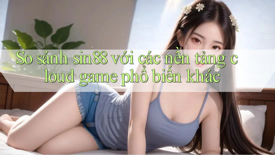 So sánh sin88 với các nền tảng cloud game phổ biến khác So sánh sin88 với các nền tảng cloud game phổ biến khác