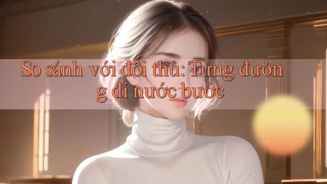 So sánh với đối thủ: Từng đường đi nước bước So sánh với đối thủ: Từng đường đi nước bước