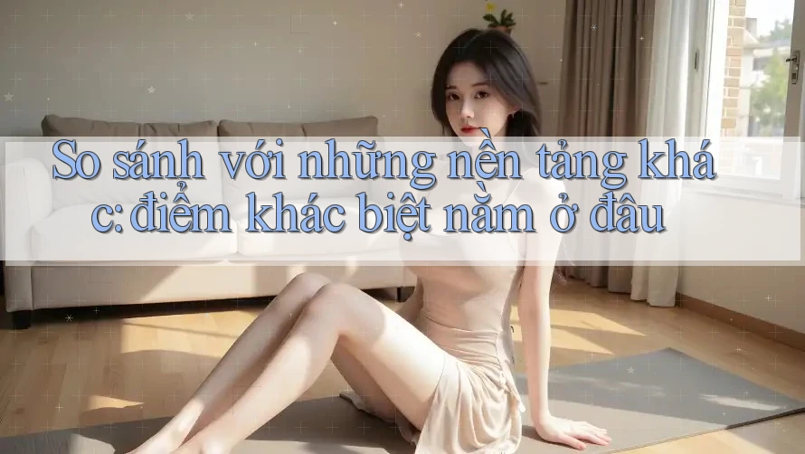So sánh với những nền tảng khác: điểm khác biệt nằm ở đâu