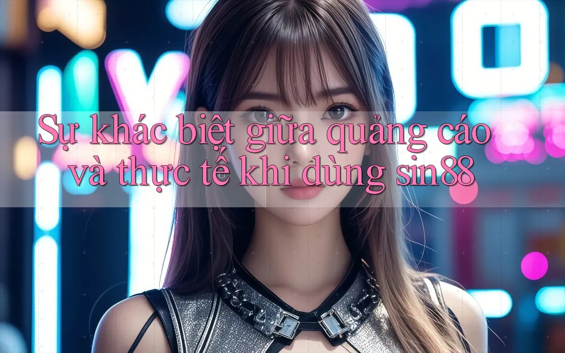 Sự khác biệt giữa quảng cáo và thực tế khi dùng sin88 Sự khác biệt giữa quảng cáo và thực tế khi dùng sin88