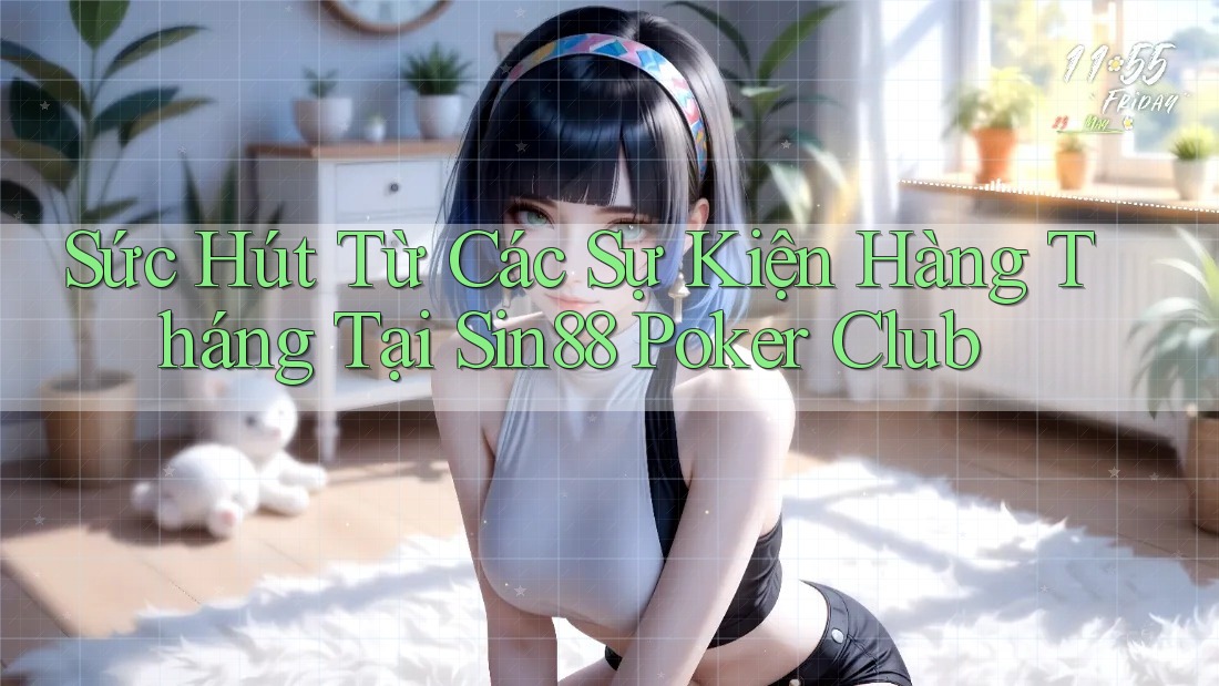 Sức Hút Từ Các Sự Kiện Hàng Tháng Tại Sin88 Poker Club Sức Hút Từ Các Sự Kiện Hàng Tháng Tại Sin88 Poker Club