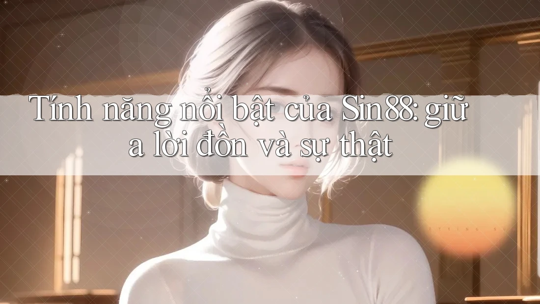Tính năng nổi bật của Sin88: giữa lời đồn và sự thật Tính năng nổi bật của Sin88: giữa lời đồn và sự thật