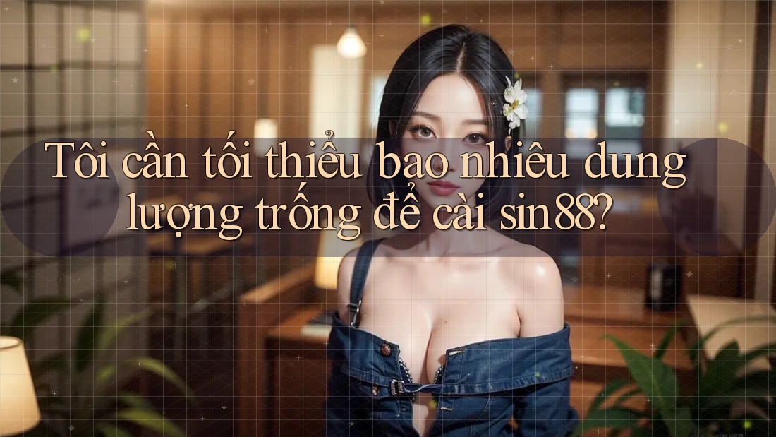 Tôi cần tối thiểu bao nhiêu dung lượng trống để cài sin88? Tôi cần tối thiểu bao nhiêu dung lượng trống để cài sin88?