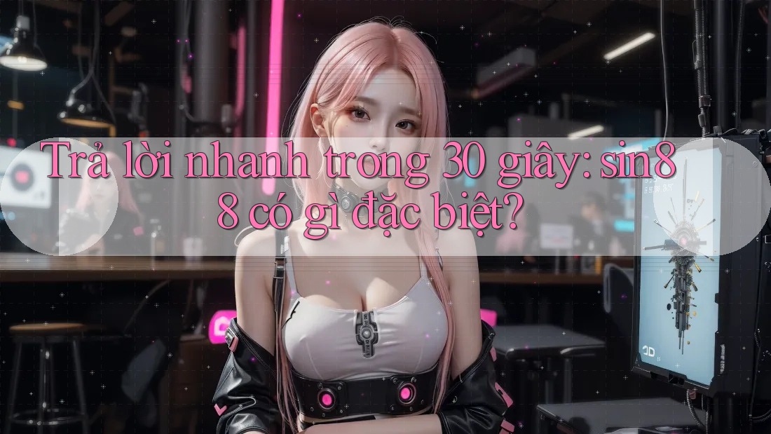 Trả lời nhanh trong 30 giây: sin88 có gì đặc biệt? Trả lời nhanh trong 30 giây: sin88 có gì đặc biệt?