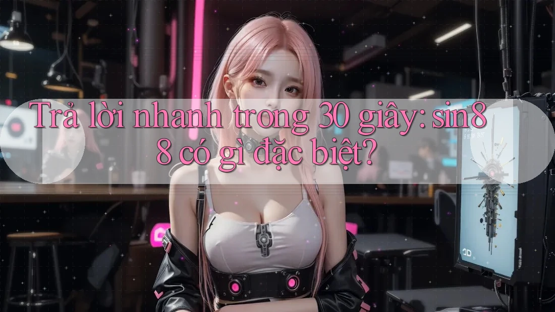 Trả lời nhanh trong 30 giây: sin88 có gì đặc biệt? Trả lời nhanh trong 30 giây: sin88 có gì đặc biệt?