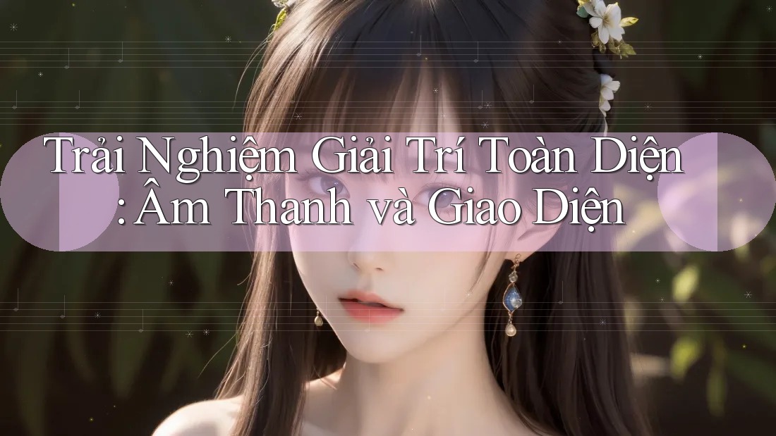 Trải Nghiệm Giải Trí Toàn Diện: Âm Thanh và Giao Diện Trải Nghiệm Giải Trí Toàn Diện: Âm Thanh và Giao Diện