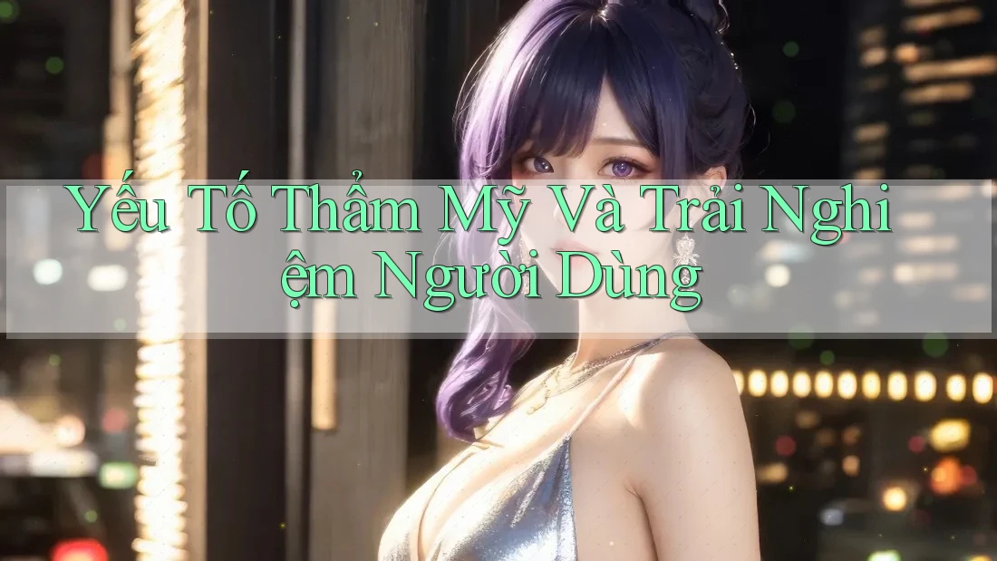 Yếu Tố Thẩm Mỹ Và Trải Nghiệm Người Dùng Yếu Tố Thẩm Mỹ Và Trải Nghiệm Người Dùng